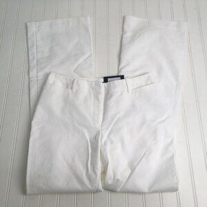 New Worthington White Curvy Fit Dress Pants Womens Size 6